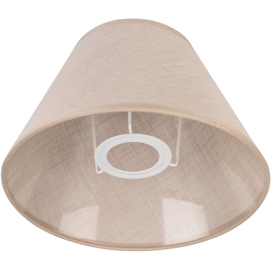 Náhradné tienidlo k stolnej lampe JUTA E27 pr. 19 cm béžová