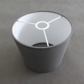 Náhradné tienidlo k lustru PICO E14, priemer 18 cm, sivé