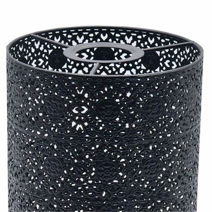 Náhradné tienidlo k lustru SAMIRA E27 pr. 15 cm čierna