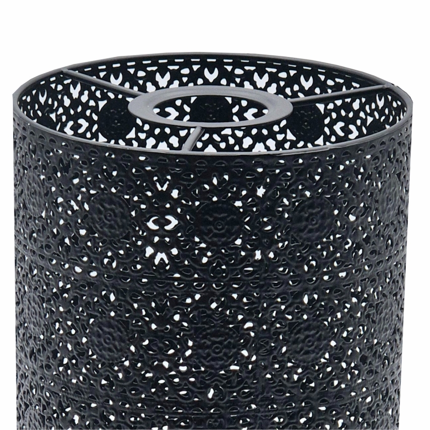 Náhradné tienidlo k lustru SAMIRA E27 pr. 15 cm čierna