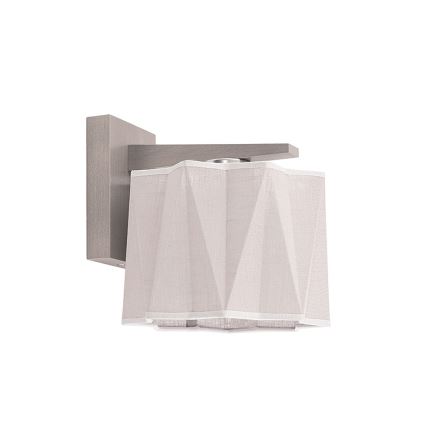 Náhradné tienidlo k nástennému svietidlu PIANO E27 pr. 19,5 cm sivé
