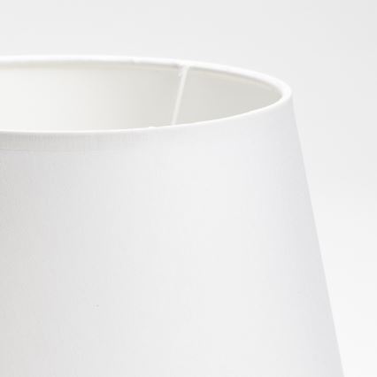 Náhradné tienidlo k stolnej lampe LORENZO E27 biela
