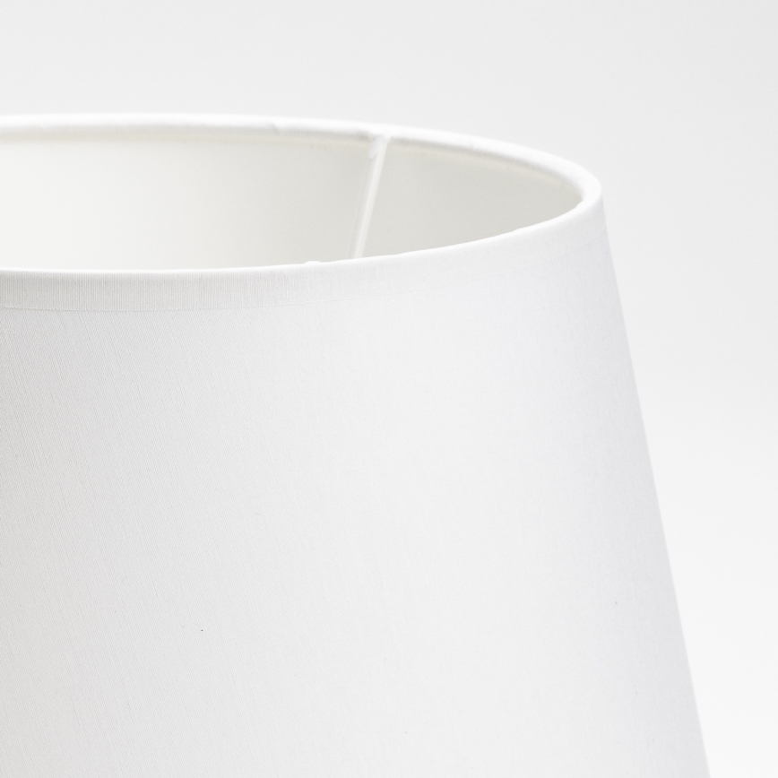 Náhradné tienidlo k stolnej lampe LORENZO E27 biela