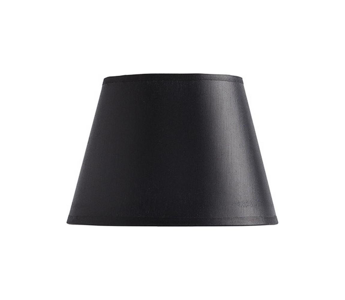 Náhradné tienidlo k stolnej lampe PICO E14, priemer 18 cm, čierne 8128