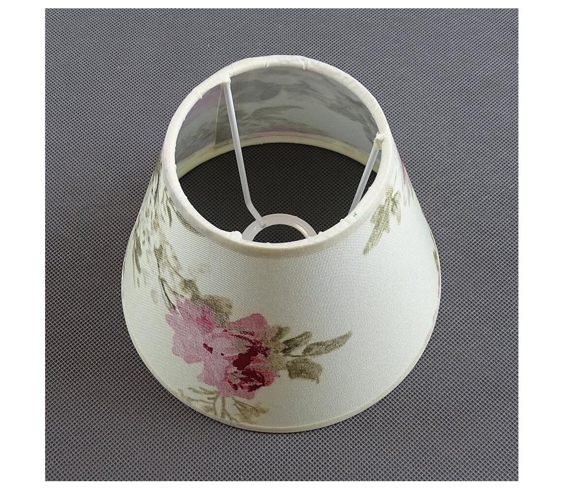 Náhradné tienidlo k stolnej lampe ROSA 13x17,5 cm krémová/ružová 8201
