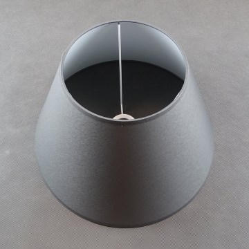 Náhradné tienidlo k stolovej lampe E27 24x40 cm sivé