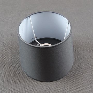 Náhradné tienidlo k stolovej lampe LAMA E27, priemer 15 cm, sivé