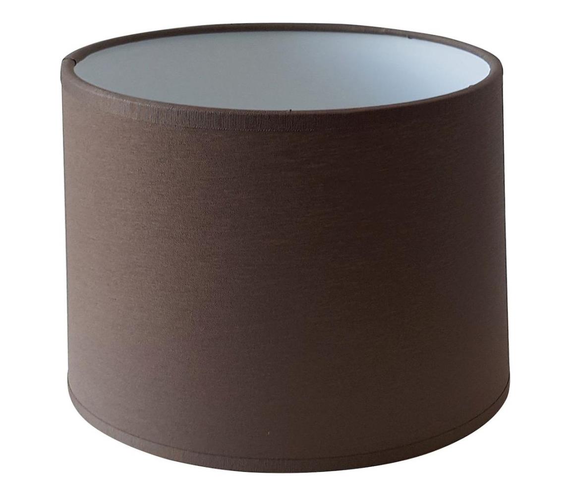 Náhradné univerzálne tienidlo WALEC E27, priemer 20 cm, hnedé 9968