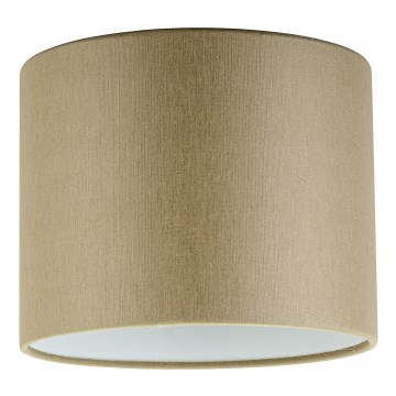Náhradné univerzálne valcové tienidlo E27, priemer 20 cm, béžové
