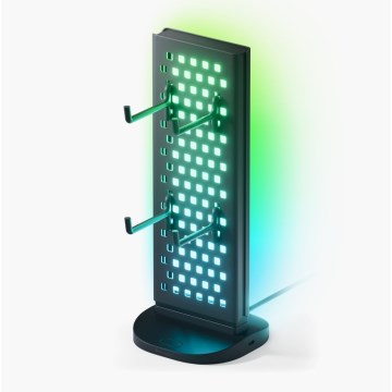 Nanoleaf - LED RGBIC stmievateľná nabíjacia stolná stanica 5V 2700-6500K čierna