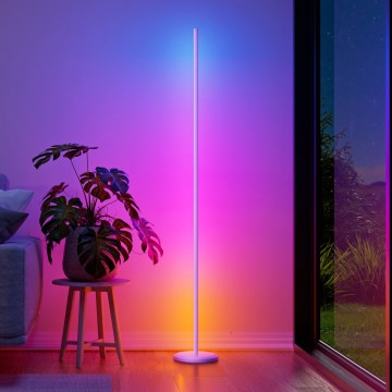 Nanoleaf - LED RGBW stmievaná stojacia lampa LED/22W/230V 2200-6500K Wi-Fi biela