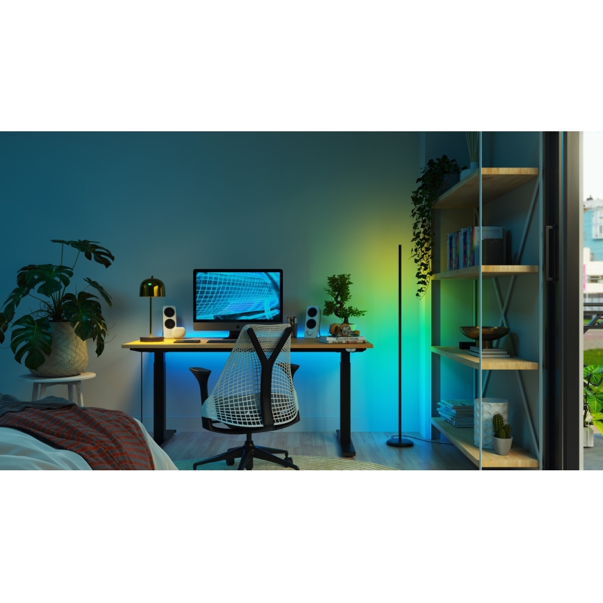 Nanoleaf - LED RGBW Stmievateľná stojacia lampa LED/22W/230V 2200-6500K Wi-Fi