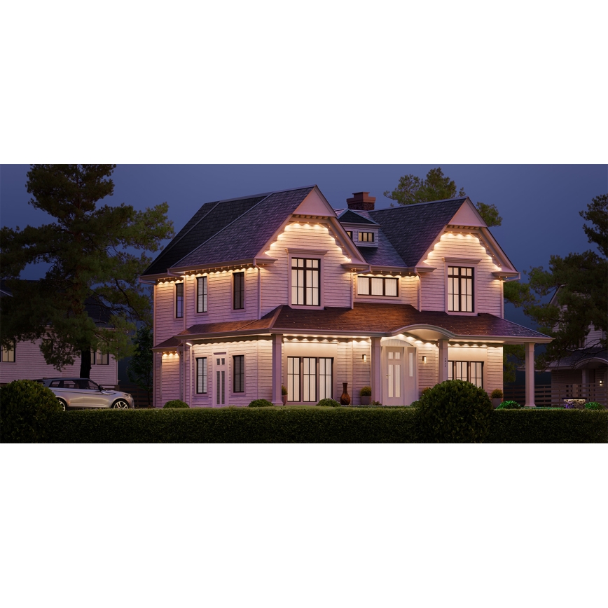 Nanoleaf - LED RGBCW vonkajší stmievateľný svetelný reťazec 30xLED/2,4W/230V 15m 2200-6500K IP67 Wi-Fi + diaľkové ovládanie