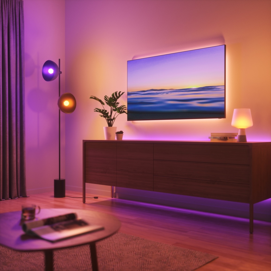 Nanoleaf - SADA 2x LED RGBW Stmievateľná žiarovka ESSENTIALS MATTER A19 E27/9W/230V 2700-6500K CRI 90 Wi-Fi
