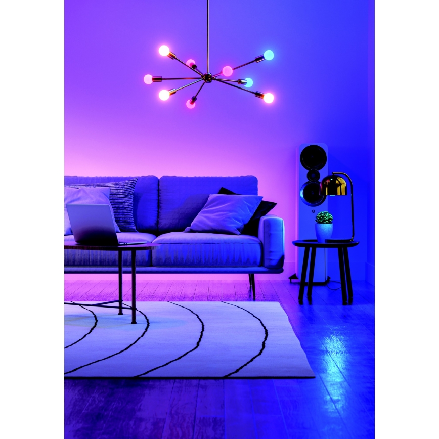 Nanoleaf - SADA 2x LED RGBW Stmievateľná žiarovka ESSENTIALS MATTER A19 E27/9W/230V 2700-6500K CRI 90 Wi-Fi