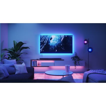 Nanoleaf - SADA 2x LED RGBW Stmievateľná žiarovka ESSENTIALS MATTER A19 E27/9W/230V 2700-6500K CRI 90 Wi-Fi