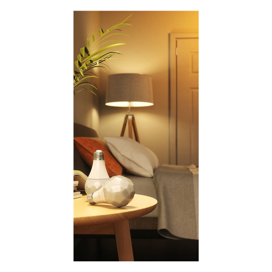 LED RGBW Stmievateľná žiarovka ESSENTIALS A60 E27/8,5W/230V CRI90 2700-6500K Wi-Fi - Nanoleaf