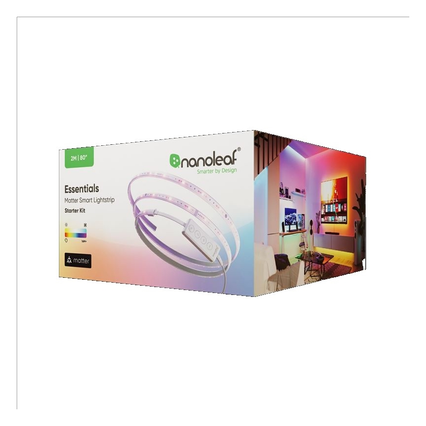 Nanoleaf - LED RGBW Stmievateľný pásik ESSENTIALS 2700-6500K Wi-Fi 2m