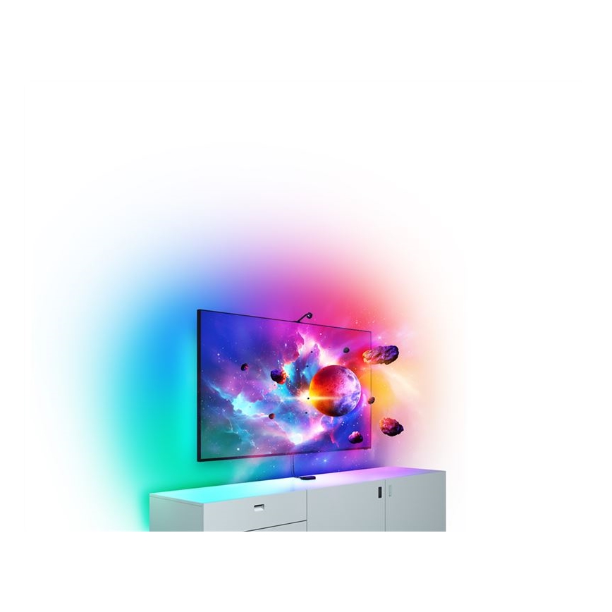 Nanoleaf - Sada na 4D zrkadlenie obrazovky + Lightstrips základní sada 5,2m 85''