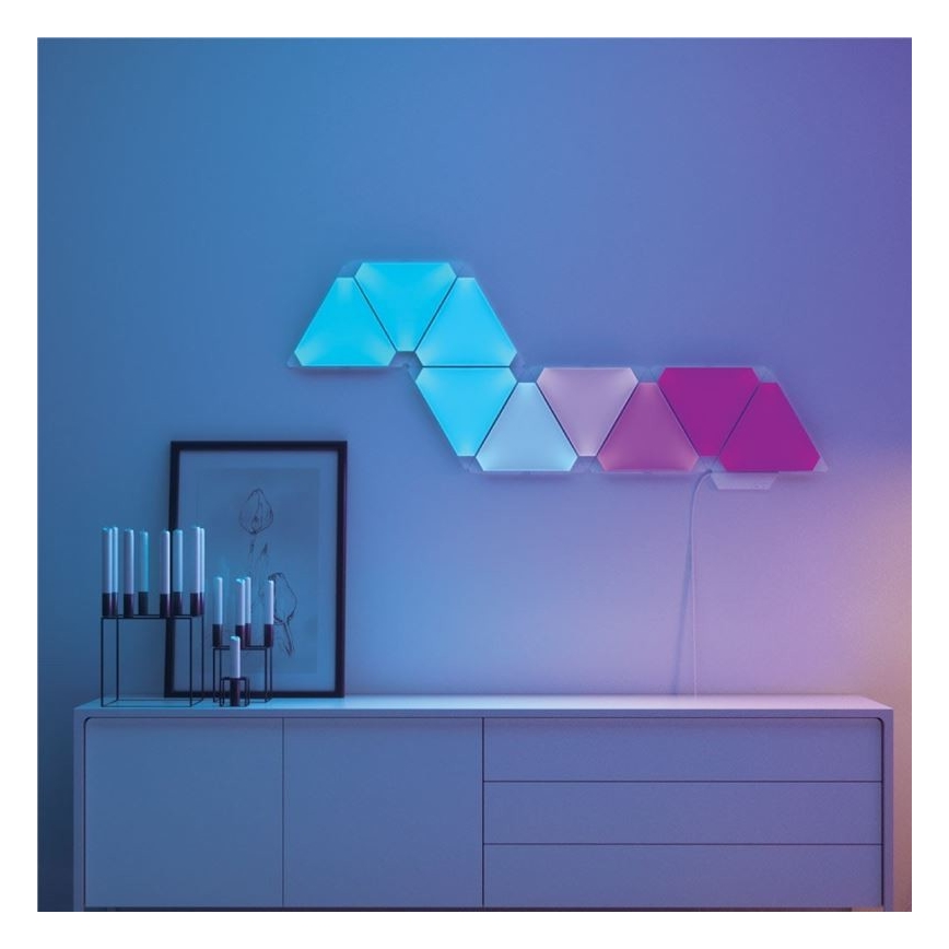 Nanoleaf SADA 15x LED RGB Stmievateľný panel RHYTHM LED/2W/230V Wi-Fi