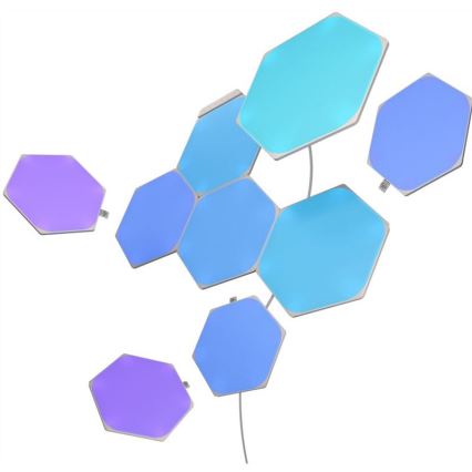 Nanoleaf - SADA 9x LED RGB Stmievateľný panel SHAPES HEXAGON LED/2W/230V 1200-6500K Wi-Fi