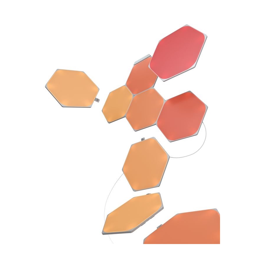 Nanoleaf - SADA 9x LED RGB Stmievateľný panel SHAPES HEXAGON LED/2W/230V 1200-6500K Wi-Fi