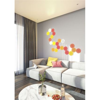 Nanoleaf - SADA 9x LED RGB Stmievateľný panel SHAPES HEXAGON LED/2W/230V 1200-6500K Wi-Fi