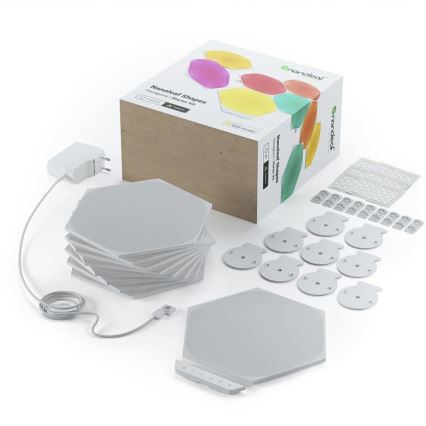 Nanoleaf - SADA 9x LED RGB Stmievateľný panel SHAPES HEXAGON LED/2W/230V 1200-6500K Wi-Fi