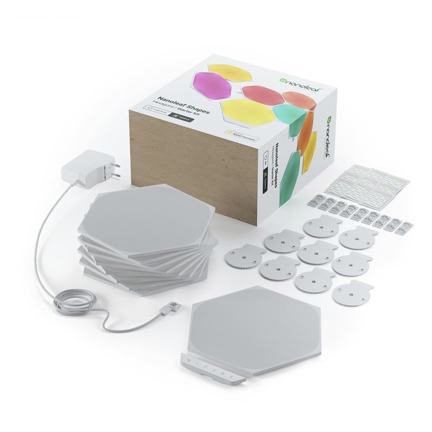 Nanoleaf - SADA 9x LED RGB Stmievateľný panel SHAPES HEXAGON LED/2W/230V 1200-6500K Wi-Fi