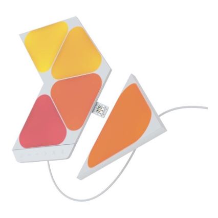 Nanoleaf - SADA 5x LED RGB Stmievateľný panel TRIANGLES LED/0,5W/230V 1200-6500K Wi-Fi