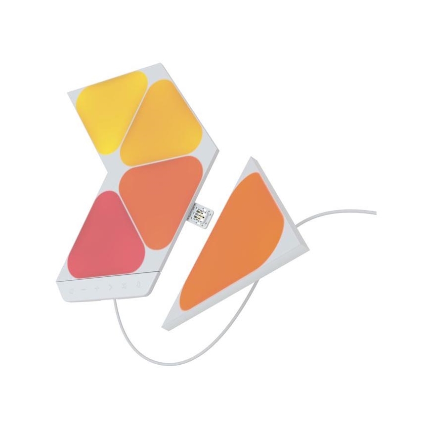 Nanoleaf - SADA 5x LED RGB Stmievateľný panel TRIANGLES LED/0,5W/230V 1200-6500K Wi-Fi