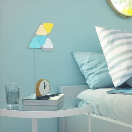 Nanoleaf - SADA 5x LED RGB Stmievateľný panel TRIANGLES LED/0,5W/230V 1200-6500K Wi-Fi
