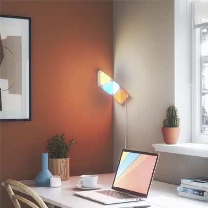 Nanoleaf - SADA 5x LED RGB Stmievateľný panel TRIANGLES LED/0,5W/230V 1200-6500K Wi-Fi