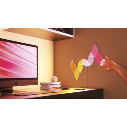Nanoleaf - SADA 5x LED RGB Stmievateľný panel TRIANGLES LED/0,5W/230V 1200-6500K Wi-Fi
