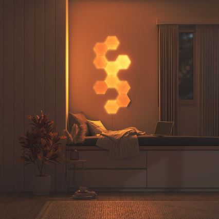 Nanoleaf - SADA 3x LED Stmievateľný panel HEXAGONS LED/2W/230V Wi-Fi