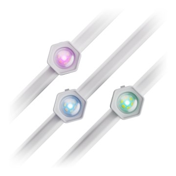 Nanoleaf - Rozširujúca sada LED RGBCW Stmievateľná vonkajšia reťaz 10xLED/7,2W/230V 5m 2200-6500K IP67 Wi-Fi