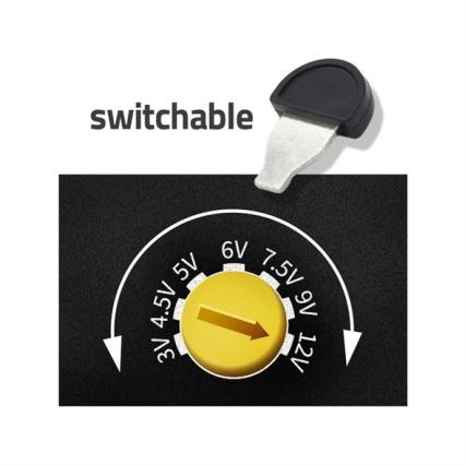 Napájací adaptér 1000 mA 3-12V