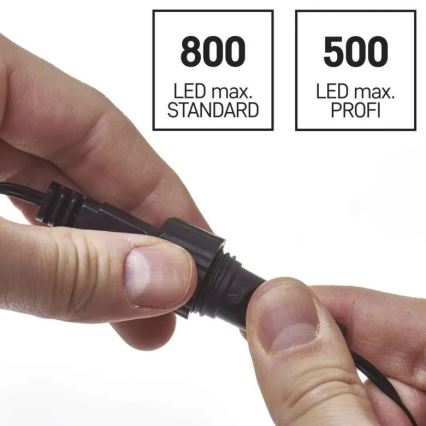 Napájací zdroj pre vianočné prepojiteľné osvetlenie 230 V IP44