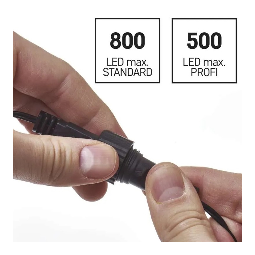 Napájací zdroj pre vianočné prepojiteľné osvetlenie 230 V IP44