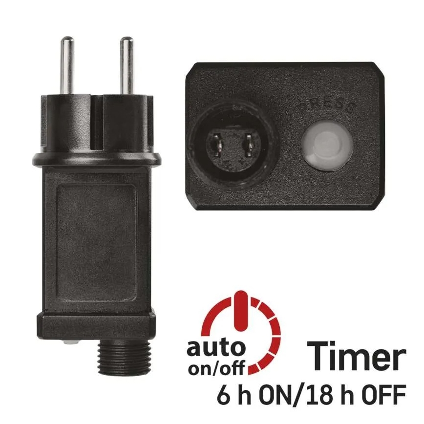 Napájací zdroj pre vianočné prepojiteľné osvetlenie 230 V IP44