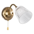 Nástenná lampa 1xE14/60W/230V zlatá