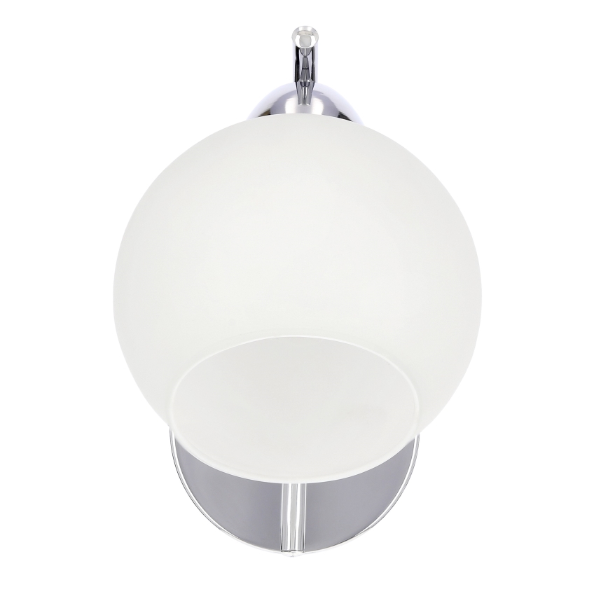 Nástenná lampa AMOS 1xE27/40W/230V lesklý chróm