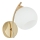 Nástenná lampa AMOS 1xE27/40W/230V zlatá