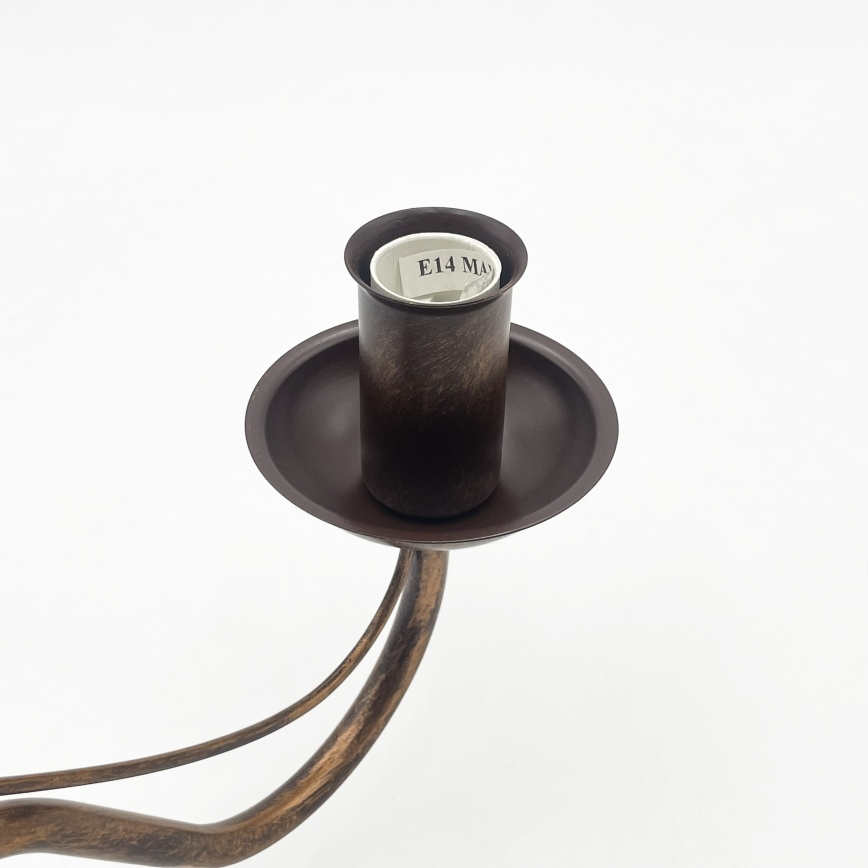 Nástenná lampa ANTON 1xE14/60W/230V bronzová