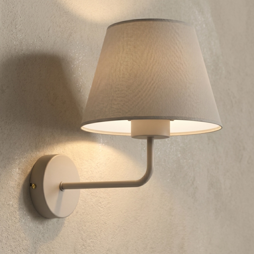 Nástenná lampa ARDEN 1xE27/15W/230V béžová