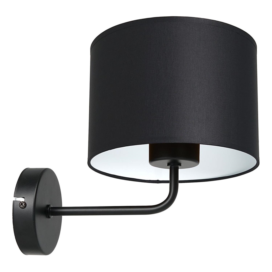 Nástenná lampa ARDEN 1xE27/60W/230V čierna/biela