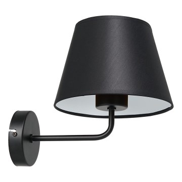 Nástenná lampa ARDEN 1xE27/60W/230V čierna/biela