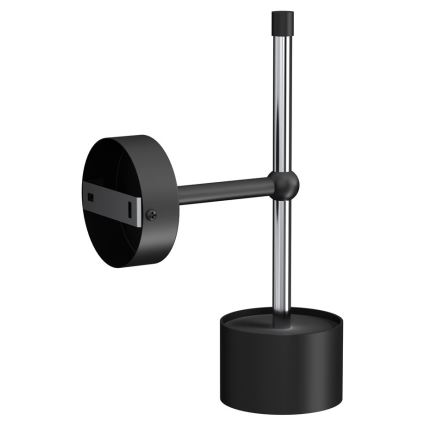 Nástenná lampa ARENA 1xGX53/11W/230V čierna/lesklý chróm