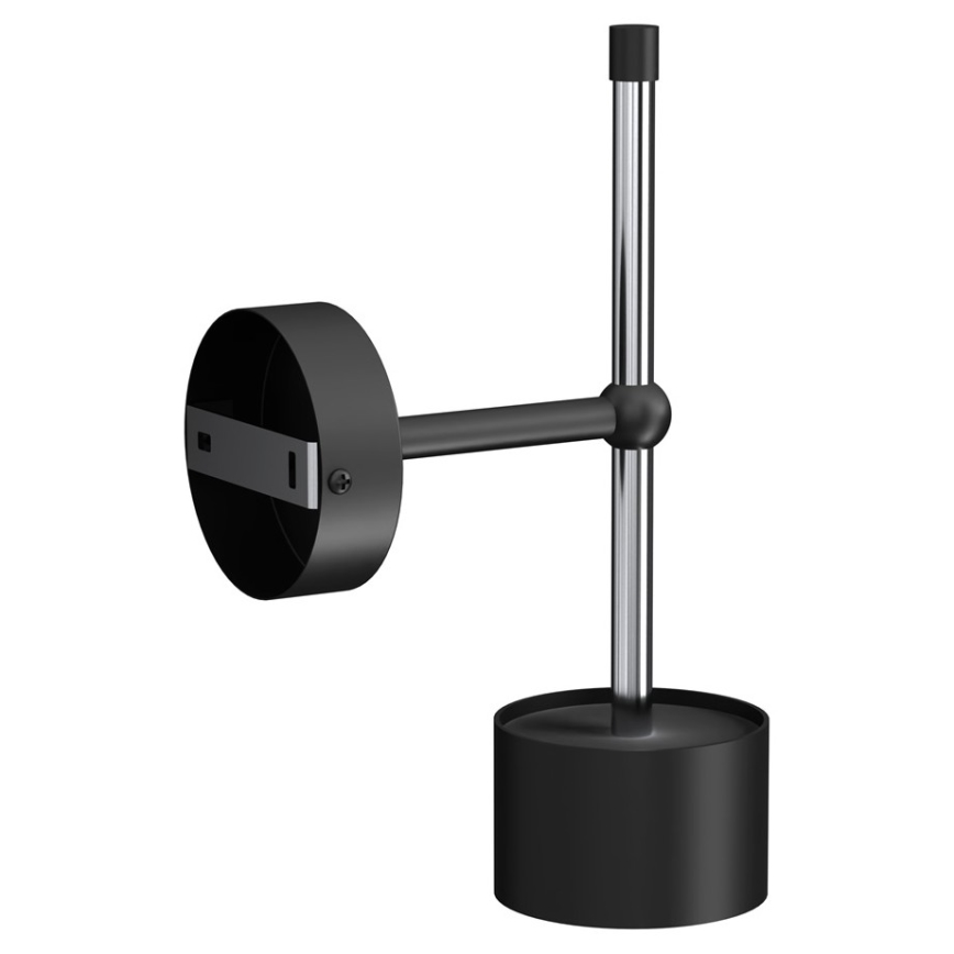 Nástenná lampa ARENA 1xGX53/11W/230V čierna/lesklý chróm
