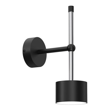 Nástenná lampa ARENA 1xGX53/11W/230V čierna/lesklý chróm